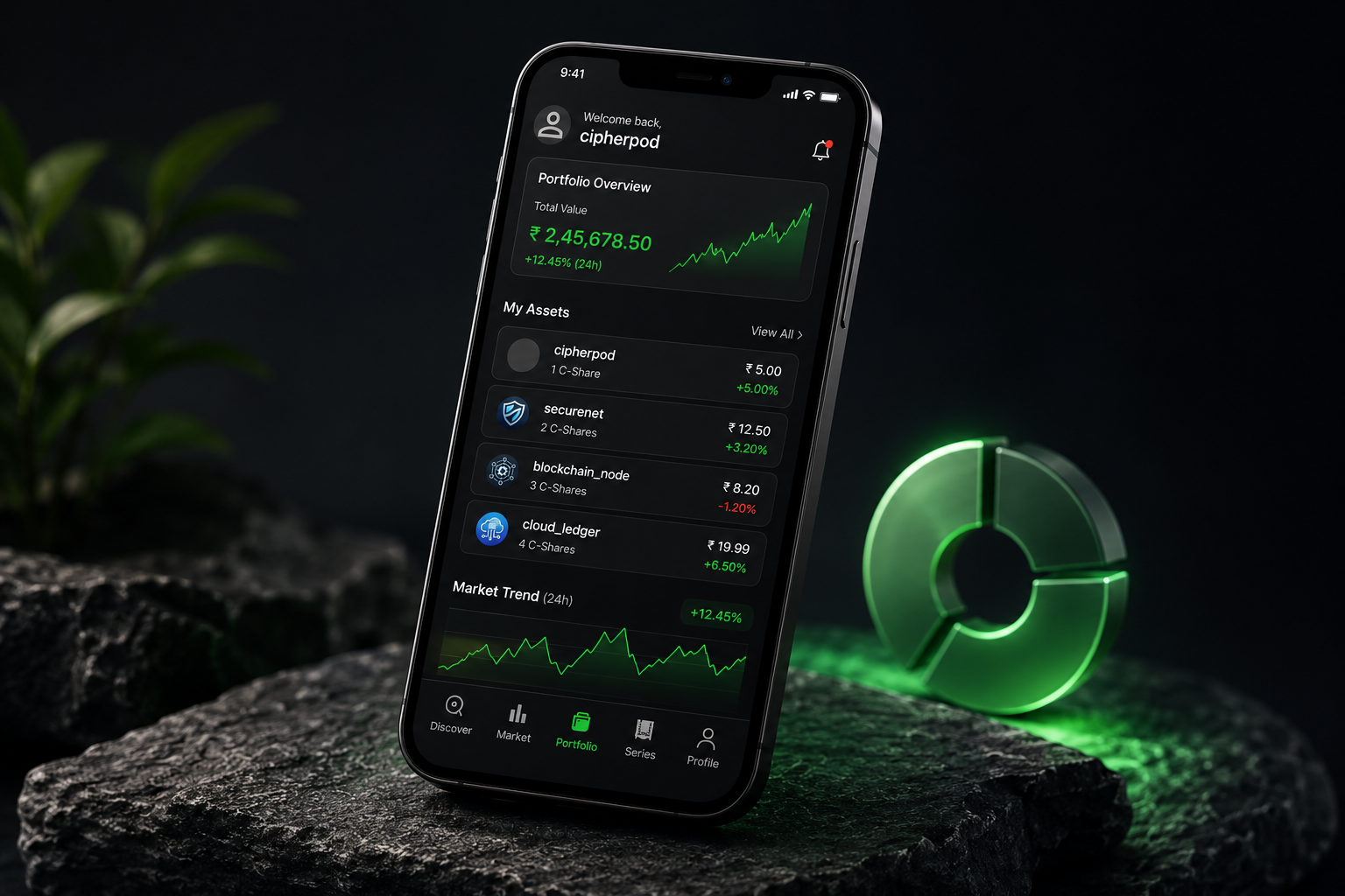 CipherPod Marketplace Interface